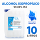 Alcohol Isopropílico 10 Litros Envío Gratis CDMX y EdoMex* | Quimiklean