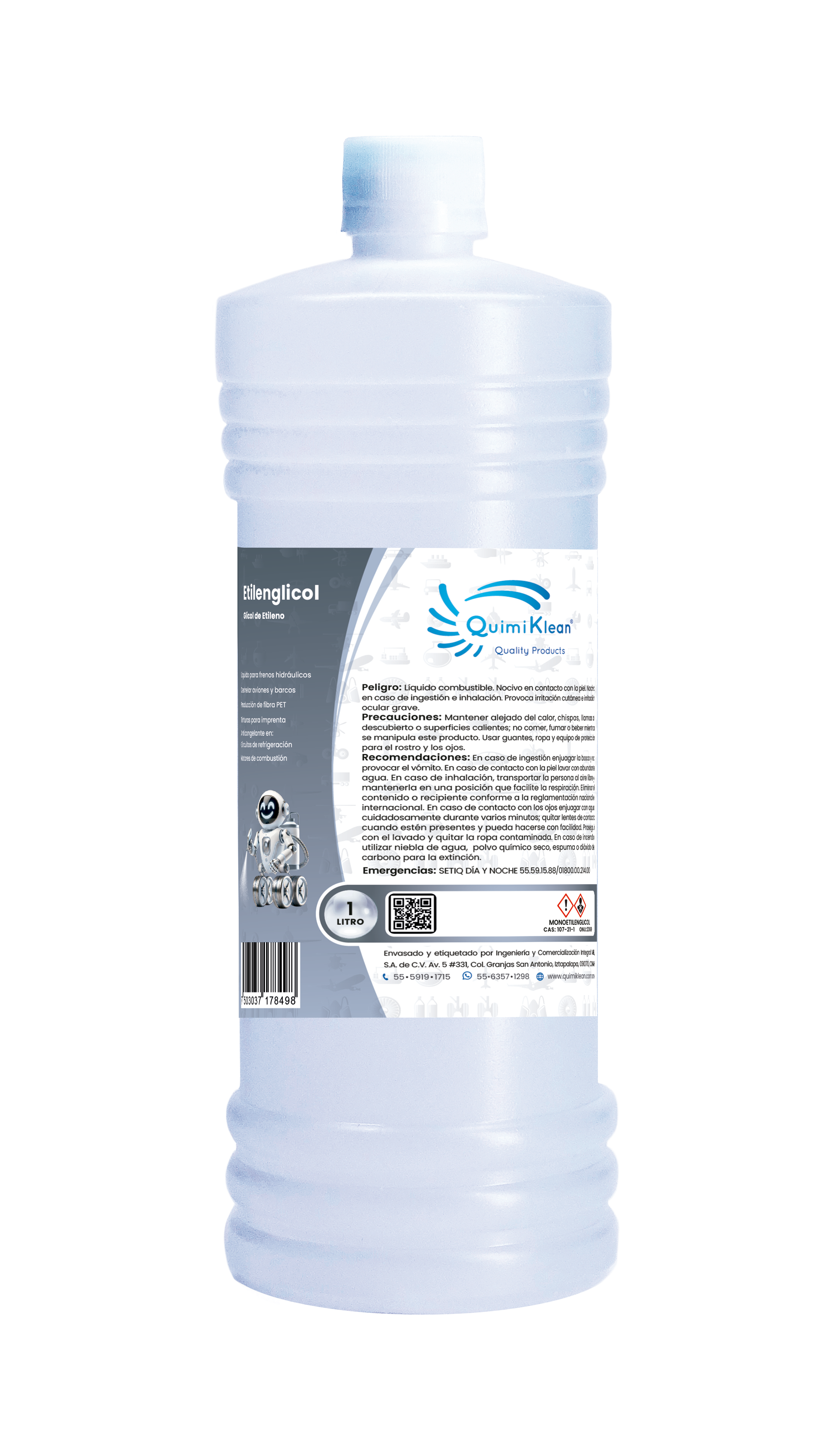 Monoetilenglicol 1 litro