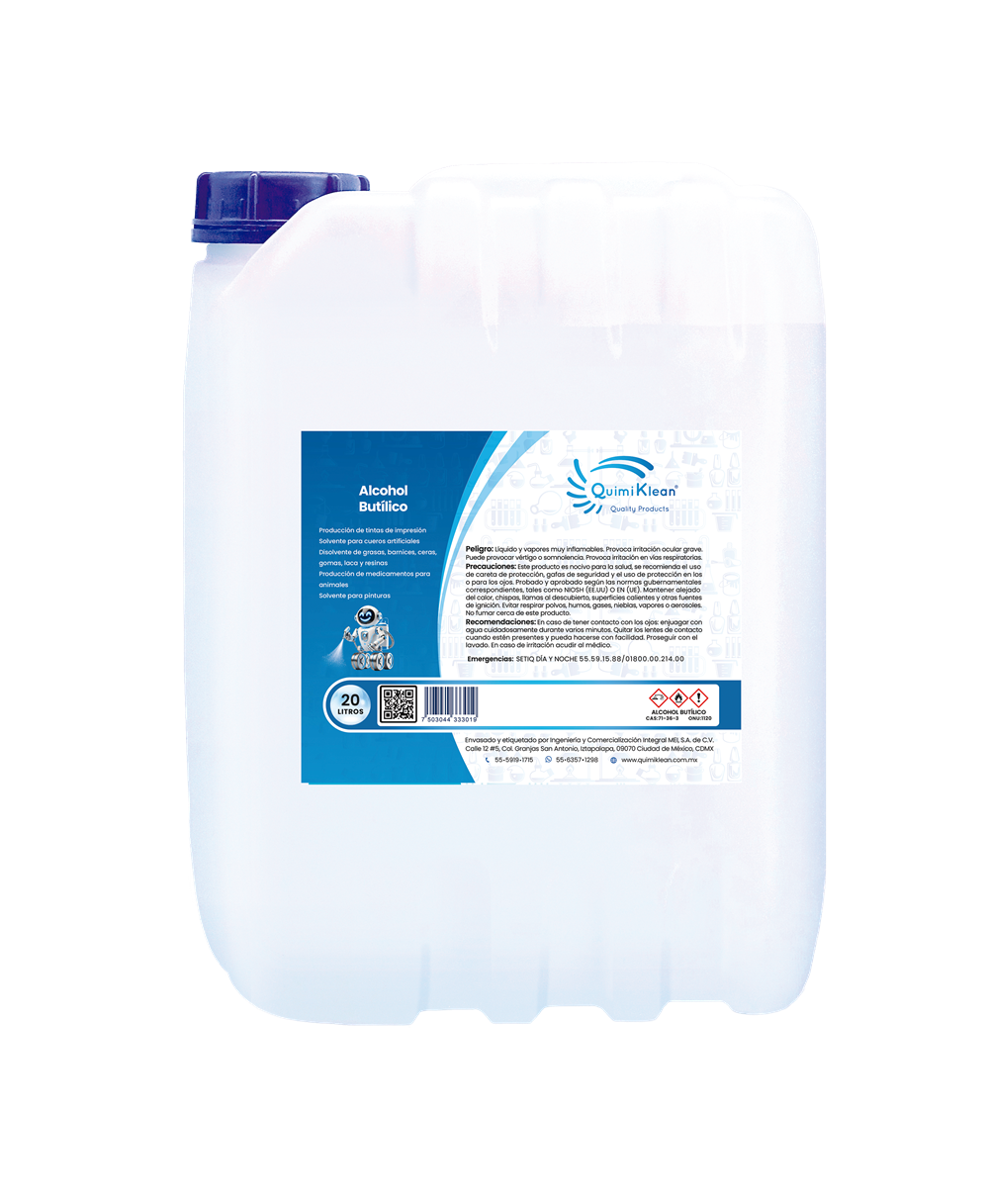 Alcohol butílico 20 litros