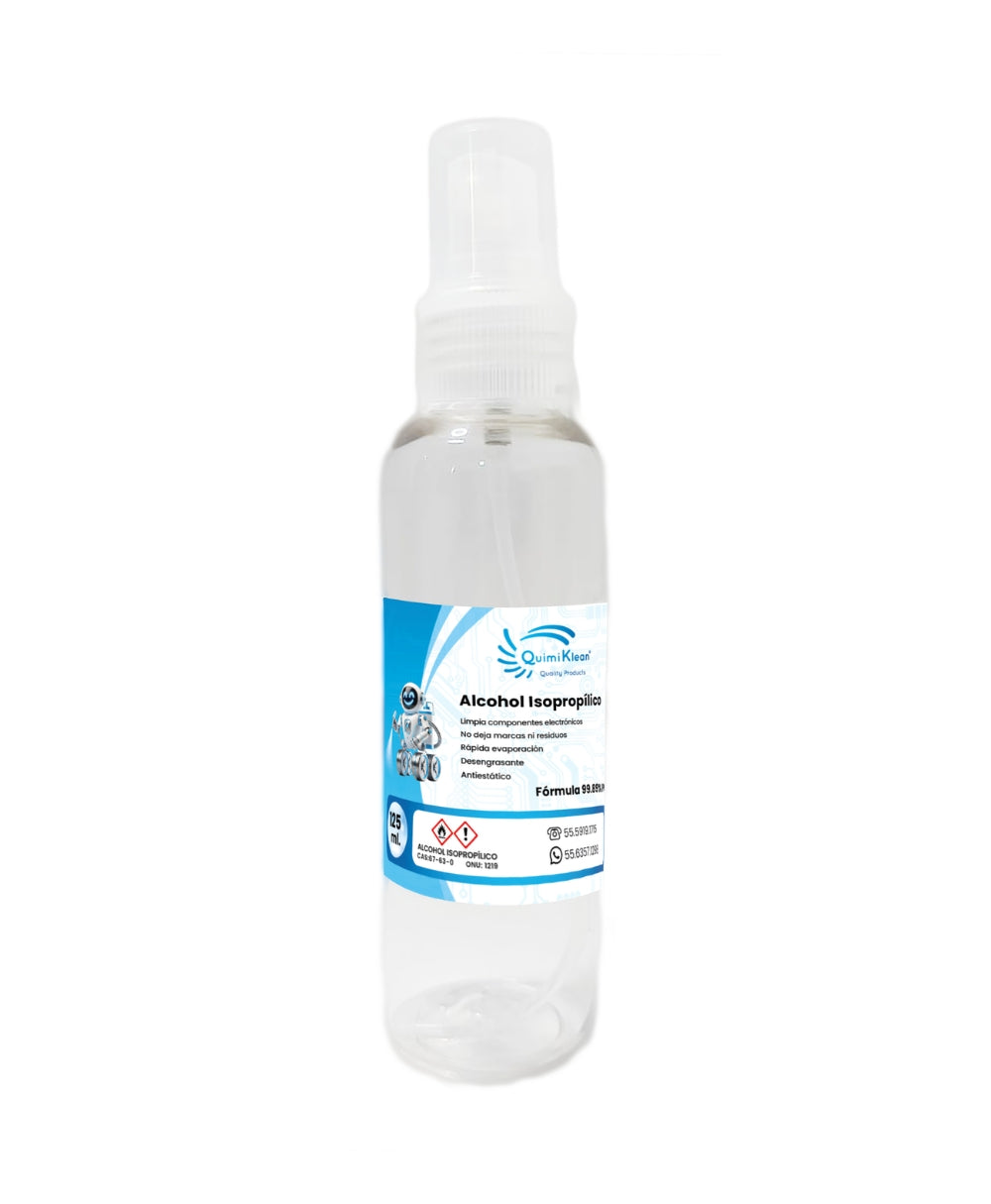 Alcohol Isopropílico 125 ml con atomizador