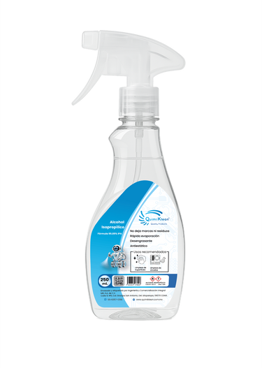 Alcohol Isopropílico 250 ml con atomizador